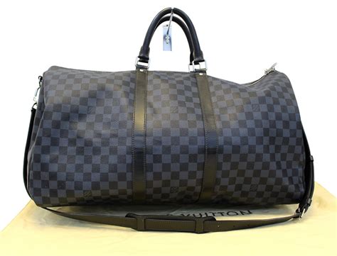 Louis Vuitton Keepall Bandoulière 55 Damier Graphite Canvas